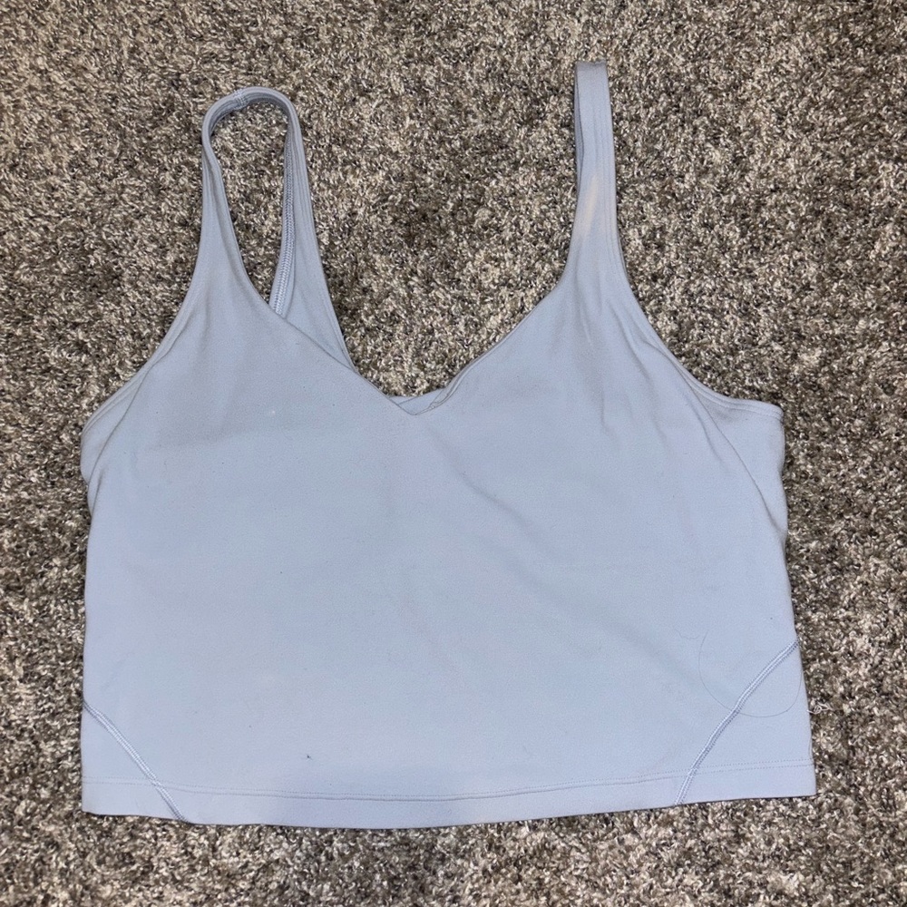 light blue lululemon align tank